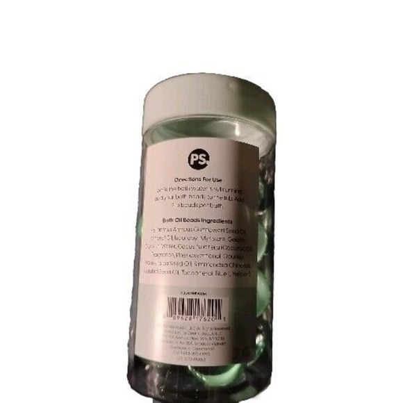 PopSugar Bath Oil Beads Eucalyptus  New 1.73 oz‎ each Turquoise - Picture 2 of 2